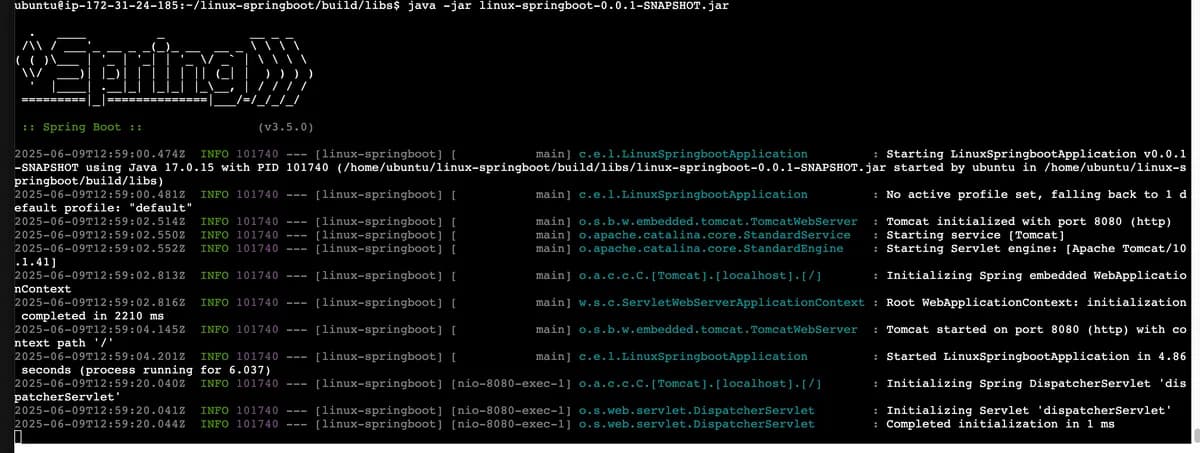 [실습] Spring Boot 서버가 출력하는 로그를 파일로 남기기 